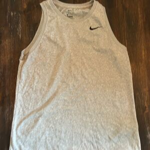 Nike Heather Gray Sleeveless Top